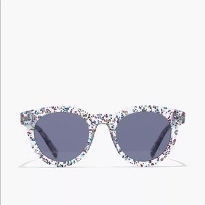 Madewell Halliday Glitter Sunglasses